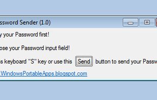Password Sender screenshot 1