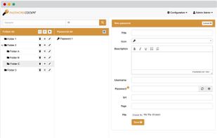 Passwordcockpit screenshot 1