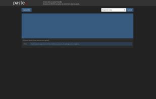 Paste.ec screenshot 1
