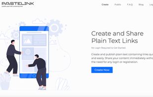 Paste-link.com screenshot 1