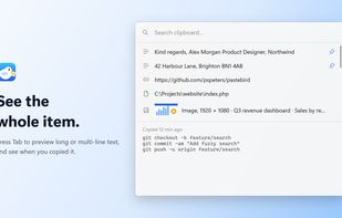 Pastebird screenshot 1