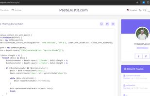 Paste Example