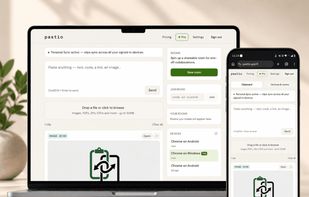 Sync the real time clipboard between phone and desktop
