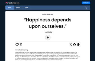 PastWisdom screenshot 1