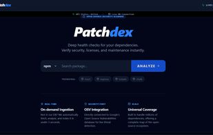 Patchdex screenshot 1