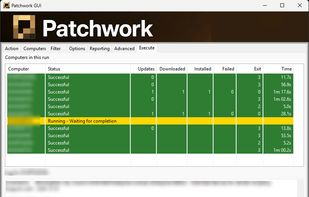 Centralized install GUI