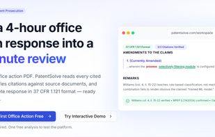 Patent Solve screenshot 1