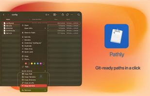 Git-ready paths in a click