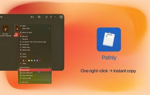 One right-click = instant copy