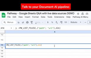 Pathway’s hosted pipelines integrate seamlessly with Google Drive and SharePoint environment.