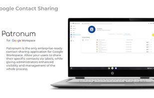 Patronum is the only enterprise-ready contact sharing application for Google Workspace. Allow your users to share their specific contacts via labels, while giving administrators enhanced visibility and management of the whole process.