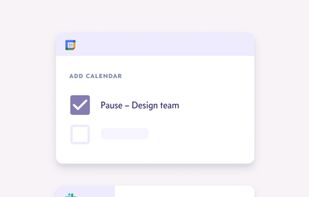 Powerful google calendar and slack integrations increase clarity and transparency about who's off on any given day
