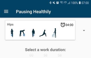 Pausing Healthily (PFA) screenshot 1