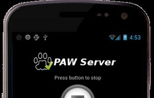 PAW Server screenshot 1