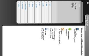 PAW Server screenshot 1