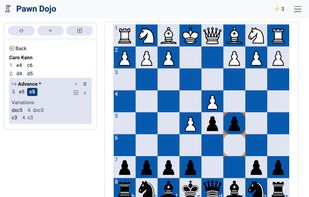 Create an opening tree