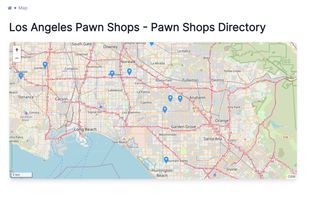 Pawn Shop Map screenshot 1