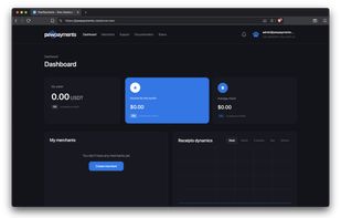 Merchant dashboard
