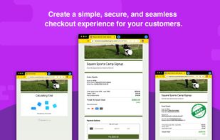 Payable Forms will host a secure checkout for your users.