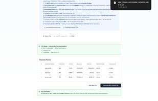 Bank file downloaded: a compliant RBC CPA005 file, ready to upload to RBC.