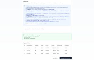 Free preview. Validate before you pay — credits used only at file generation.
