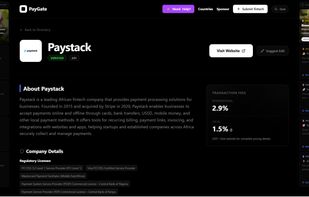 Paygate Index screenshot 1