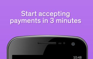 Sign up and be up and accepting payments in 3 minutes