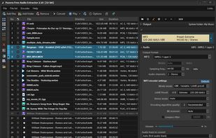 Pazera Free Audio Extractor screenshot 1