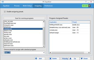 PC Equalizer - GUI screenshot 2
