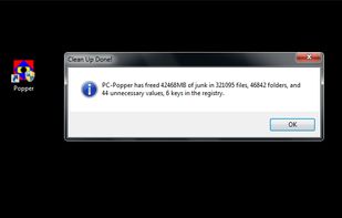 PC-Popper Clean Up Results