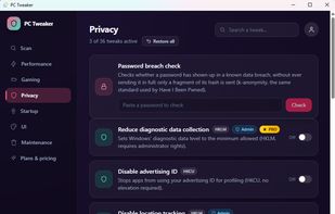 PC Tweaker screenshot 3