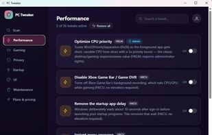 PC Tweaker screenshot 1