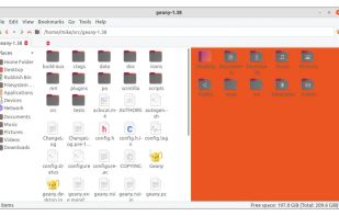 PCMan File Manager screenshot 1