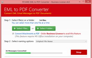 Start the Conversion Process