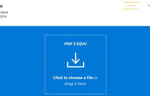 PDF 2 DjVu screenshot 1