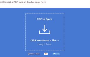 PDF 2 Epub screenshot 1