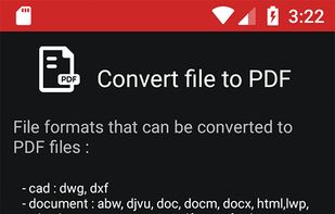 PDF Conversion Tool for Android screenshot 2