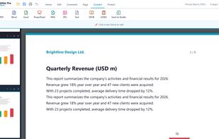 Convert to Word, Excel, images and EPUB