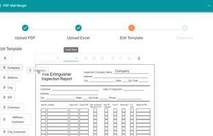 You can drag and drop the placeholders onto the PDF file. Position the placeholders where you want them to be printed.