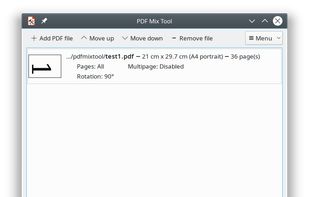 PDF Mix Tool screenshot 2