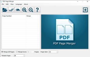 PDF Page Merger screenshot 1