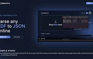 PDF Parser website