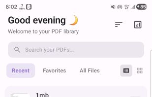 PDF Reader Pro (by ahmmedrejowan) screenshot 1