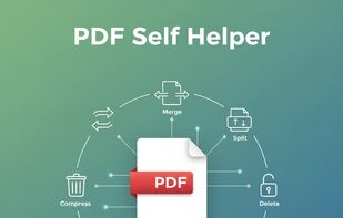 PDF Self-helper, a modern PDF files utility software.