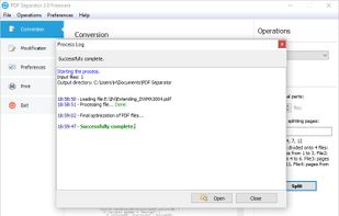 PDF Separator screenshot 1