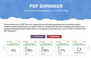 PDF Shrinker screenshot 1