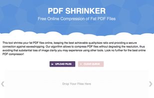 PDF Shrinker screenshot 1
