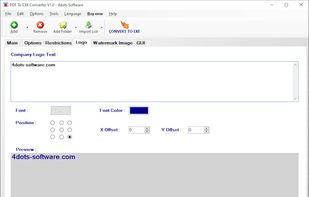 PDF to EXE Converter screenshot 2