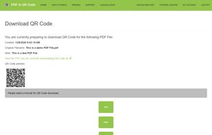 PDF to QR Code screenshot 1