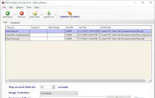 PDF to Video Converter screenshot 1
